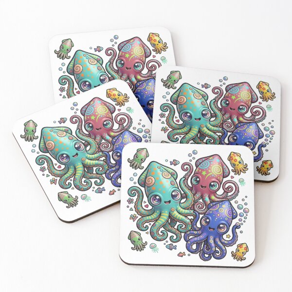 Item preview, BABY SQUID ART designed and sold by likbatonboot.