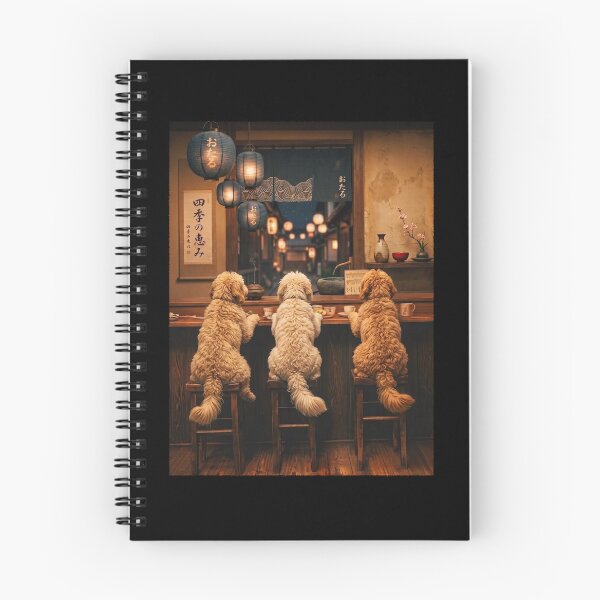 Artikelvorschau, Japanischer Goldendoodle-Kunstliebhaber und Hundebesitzer entworfen und verkauft von DoodleTortle.