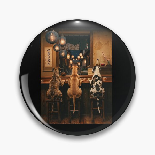 Item preview, Japanese Great Dane Art Foodie Dog Owner designed and sold by DoodleTortle.
