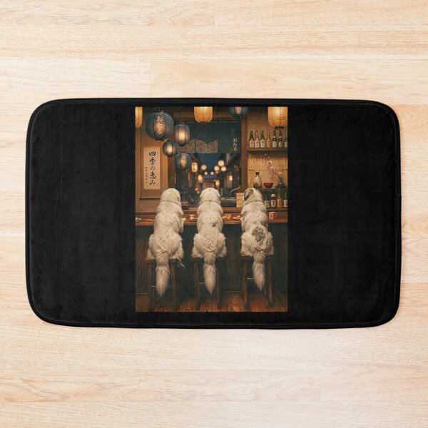 Item preview, Japanese Great Pyrenees Art Foodie Dog Owner designed and sold by DoodleTortle.