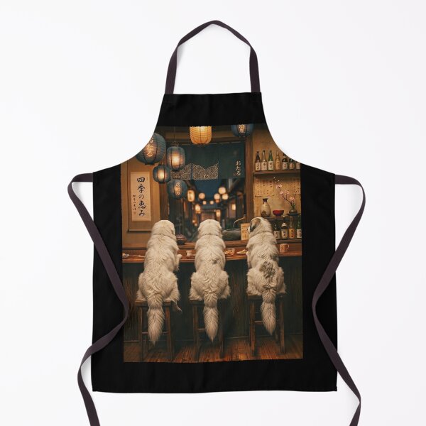 Item preview, Japanese Great Pyrenees Art Foodie Dog Owner designed and sold by DoodleTortle.