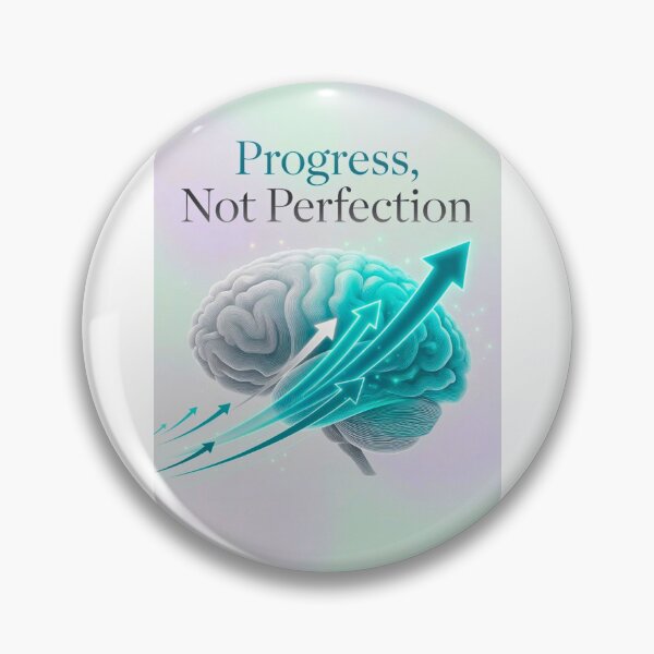 Item preview, 進歩の脳 ～Progress, Not Perfection～ designed and sold by kibounohikari.