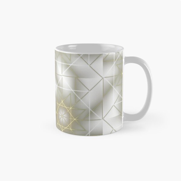 Item preview, ​Geometric Gold and White Starburst designed and sold by SahmatArt.