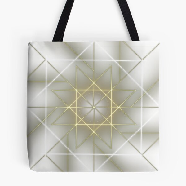 Item preview, ​Geometric Gold and White Starburst designed and sold by SahmatArt.