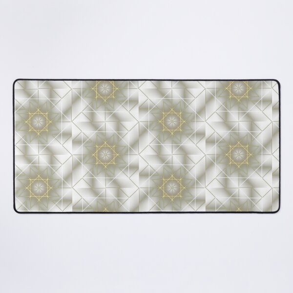 Item preview, ​Geometric Gold and White Starburst designed and sold by SahmatArt.