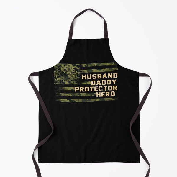 Item preview, Husband Daddy Protector Hero Fathers Day Camo American Flag designed and sold by MiniStars9897.