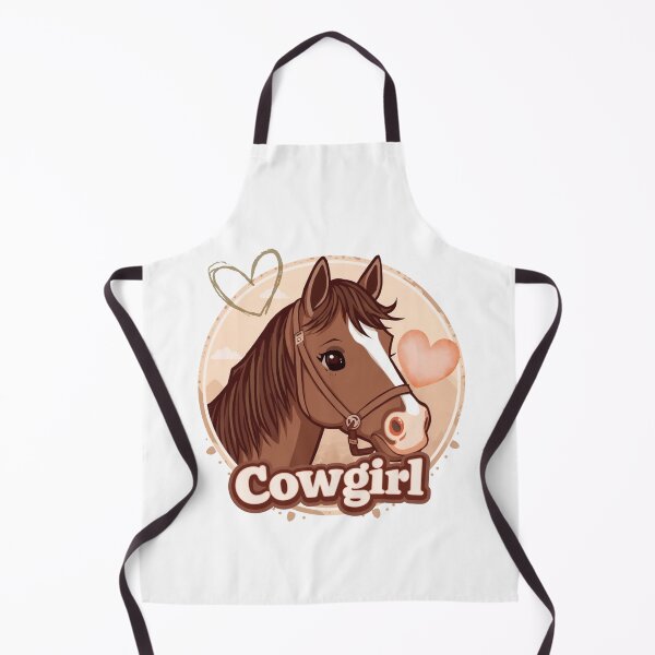 Artikelvorschau, Cute Cowgirl Horse Design entworfen und verkauft von trelykreativ.