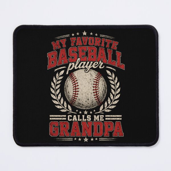 Item preview, My Favorite Baseball Player Calls Me Grandpa designed and sold by zoes-ink.