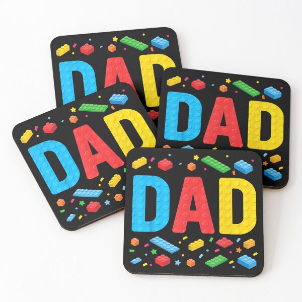 Item preview, dad master builder building bricks blocks family father day  designed and sold by CAnastazyshop.