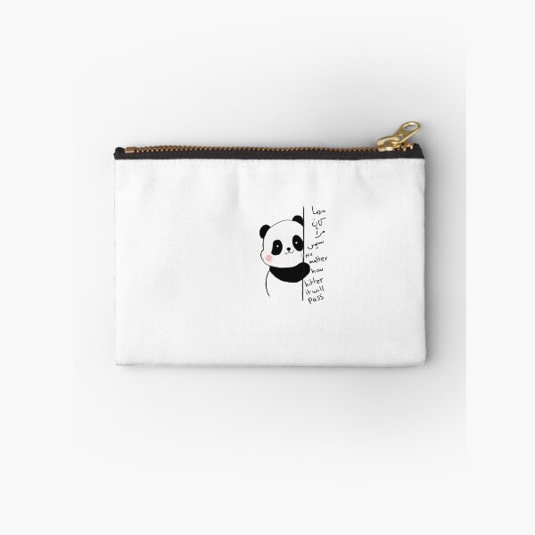 Item preview, cute panda with inspiring quote designed and sold by DREAMYARTSOUL.