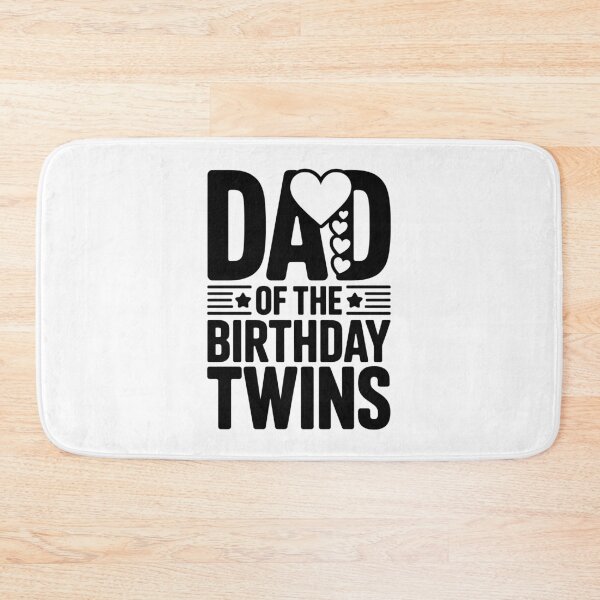 Item preview, Dad of the Birthday Twins designed and sold by jkrphoto.