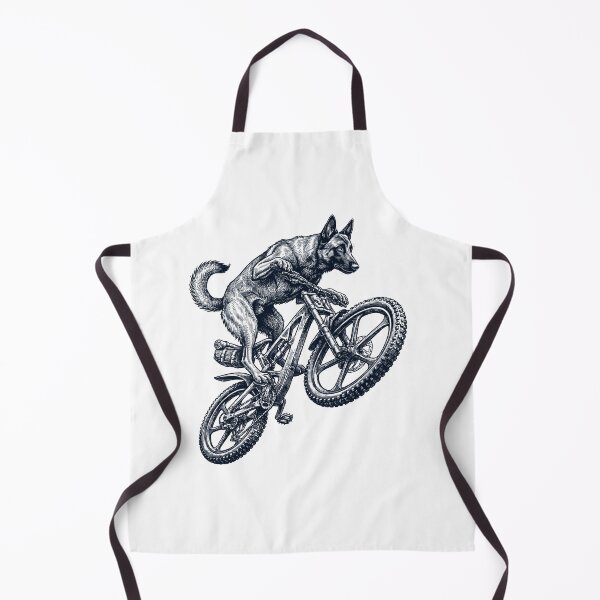 Item preview, Vintage Belgian Shepherd Riding Bicycle Cycling Bike Dog Lover designed and sold by TerryConnells.