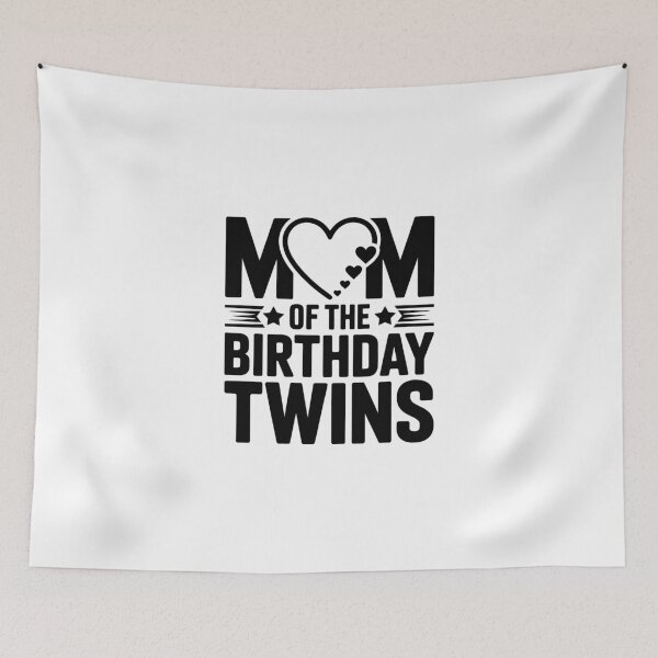 Item preview, MOM of the Birthday Twins designed and sold by jkrphoto.