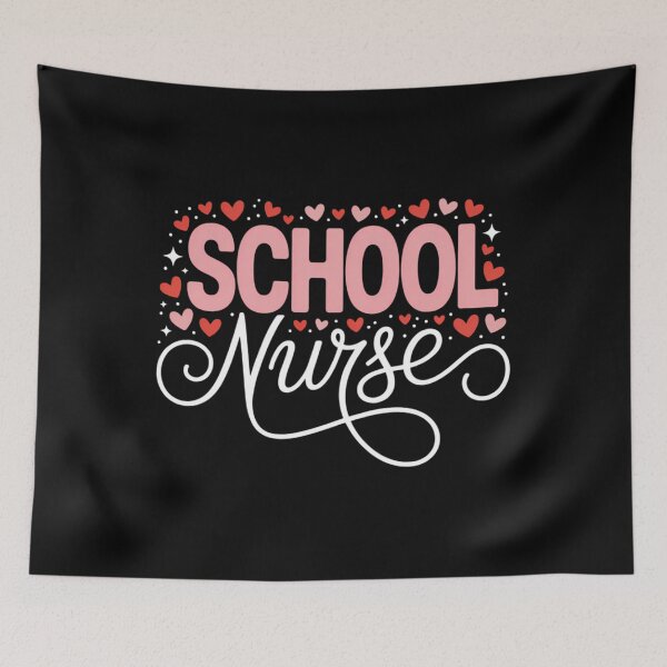 Item preview, Hearts School Nurse Medical Assistant Valentines Nurses designed and sold by sailorjessiArt.