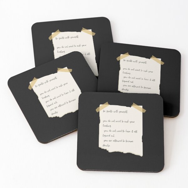 Item preview, Reminder: Be gentle with yourself designed and sold by Nene Bird Designs.