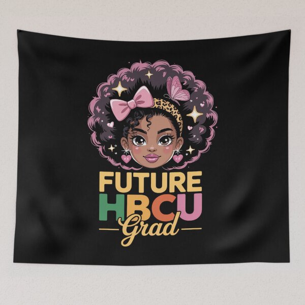 Item preview, Future HBCU Grad Black Girl Kids Graduation HBCU College designed and sold by sailorjessiArt.
