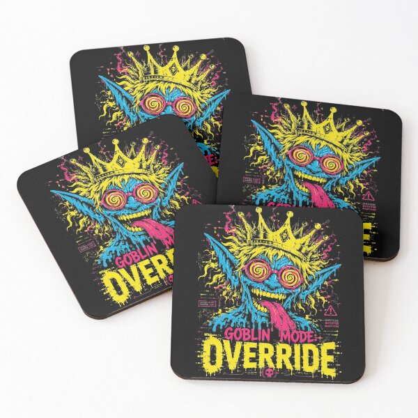 Item preview, Goblin mode override psychodelic design designed and sold by FocusedPatterns.