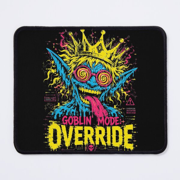 Item preview, Goblin mode override psychodelic design designed and sold by FocusedPatterns.