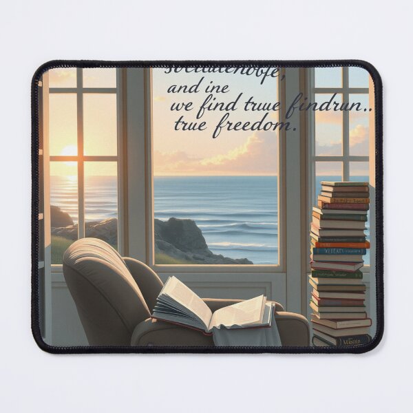 Item preview, Solitary Reader's Retreat Poster designed and sold by Faeblehoarder.