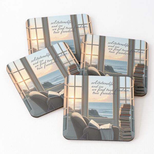 Item preview, Solitary Reader's Retreat Poster designed and sold by Faeblehoarder.