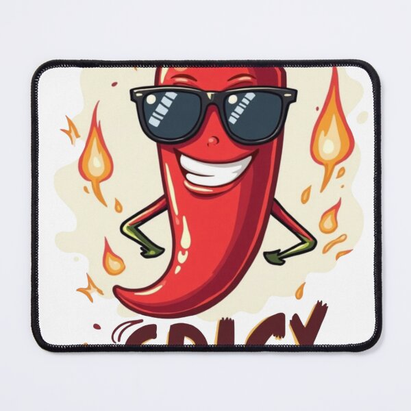 Item preview, Too hot to handle ??️ Sunglasses on, flames on ! Meet the hottest pepper on the feed right now designed and sold by Ulikedigital14.