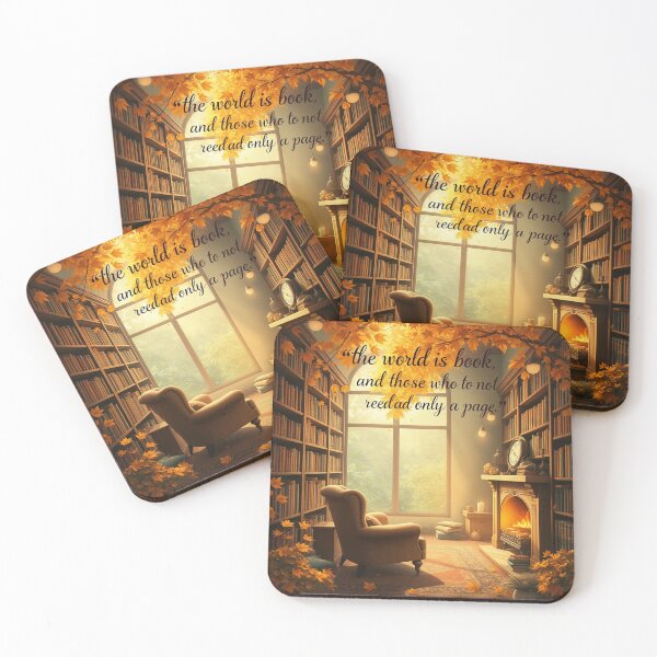 Item preview, Autumn Library Whispers Poster designed and sold by Faeblehoarder.