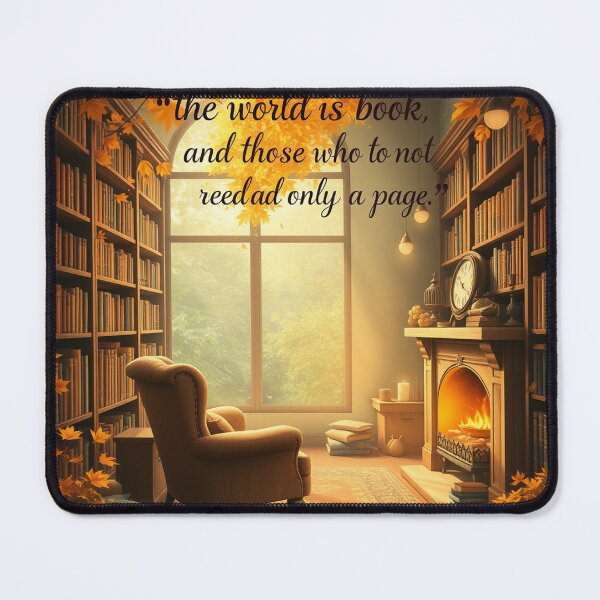 Item preview, Autumn Library Whispers Poster designed and sold by Faeblehoarder.