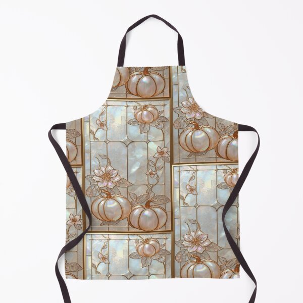Item preview, Pearl Pumpkins Moon Stained Glass Style designed and sold by BriSher.