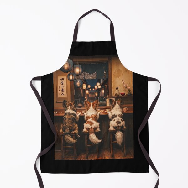 Item preview, Japanese Papillon Art Foodie Dog Owner designed and sold by DoodleTortle.