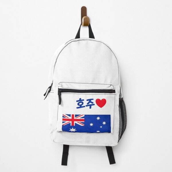 Item preview, korean australia flag designed and sold by chedam-studio.