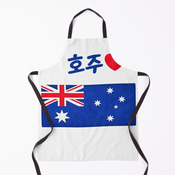 Item preview, korean australia flag designed and sold by chedam-studio.