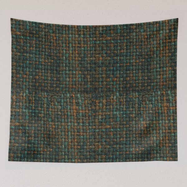 Item preview, Oxidized Teal Jute Weave Pattern designed and sold by frumixart.