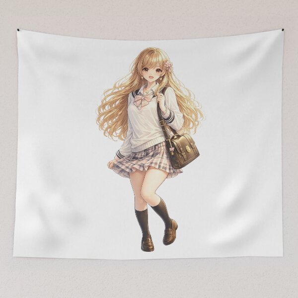 Item preview, Anime School Girl Aesthetic Outfit designed and sold by Miedziakshop.