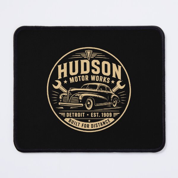 Item preview, Hudson Logo Vintage Defunct Vintage Motor Works Classic Car Detroit designed and sold by w1ckerman.