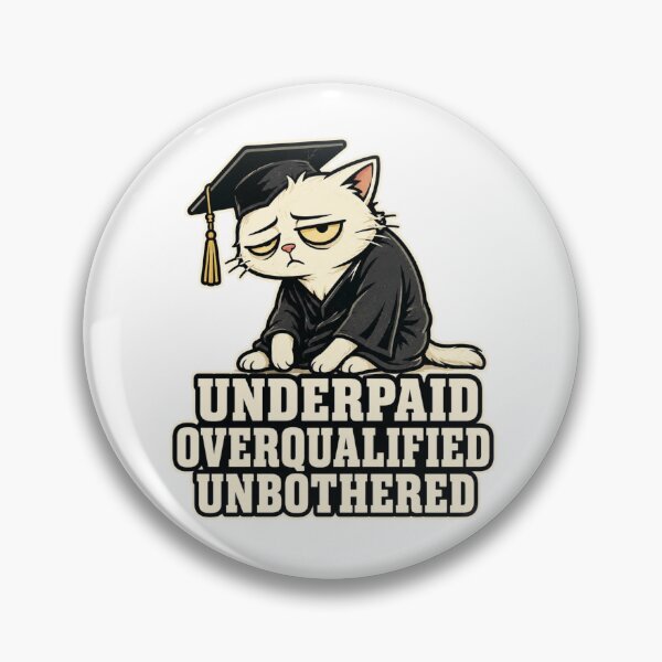Item preview, Funny Teacher Appreciation Gift Sarcastic Cat Graduation designed and sold by Gentlestate.