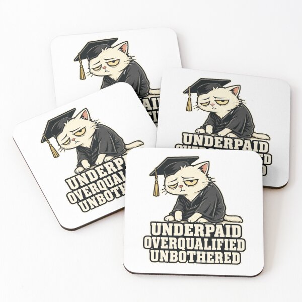 Item preview, Funny Teacher Appreciation Gift Sarcastic Cat Graduation designed and sold by Gentlestate.