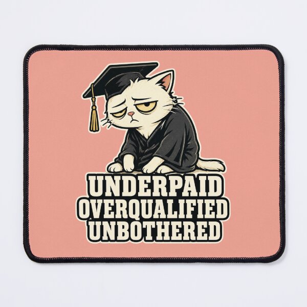 Item preview, Funny Teacher Appreciation Gift Sarcastic Cat Graduation designed and sold by Gentlestate.