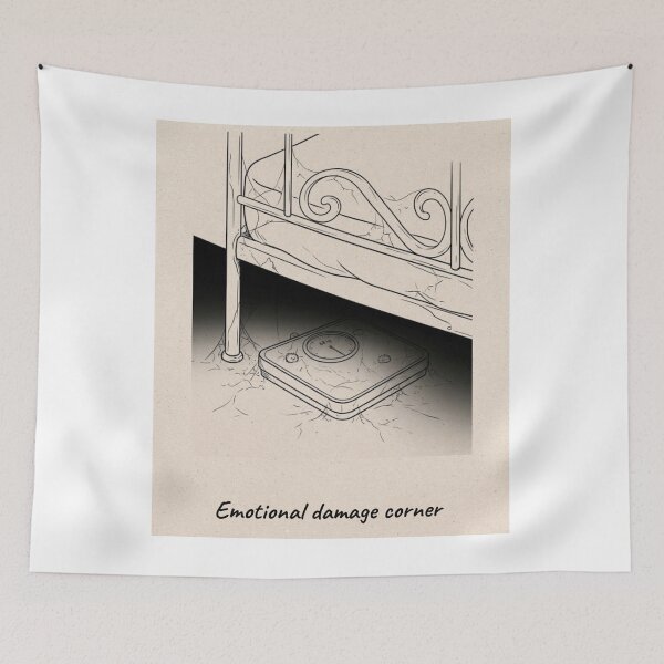 Item preview, Emotional Damage Corner Balkan Meme  Design designed and sold by Mastalina99.