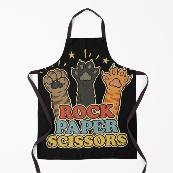 Item preview, Funny Cat Paws Rock Paper Scissors Retro Game designed and sold by AdyKurniawan.