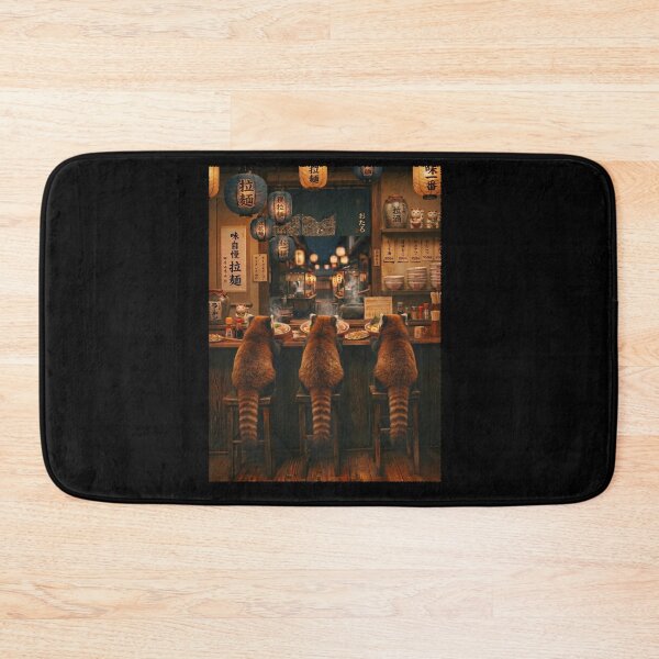 Item preview, Japanese Red Panda Art Ramen Noodle Foodie Animal Lover designed and sold by DoodleTortle.