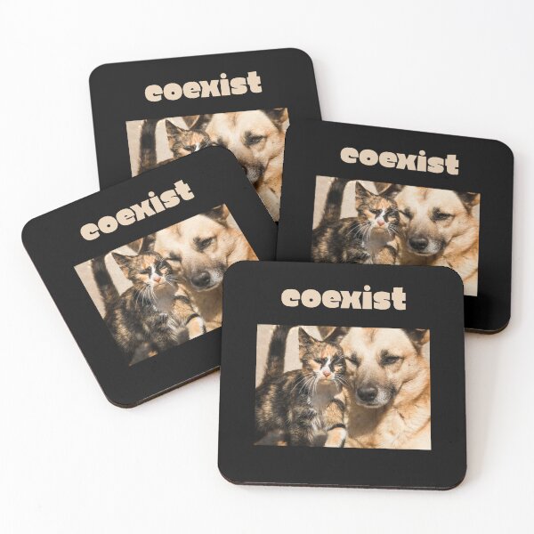 Item preview, Coexist designed and sold by Nene Bird Designs.