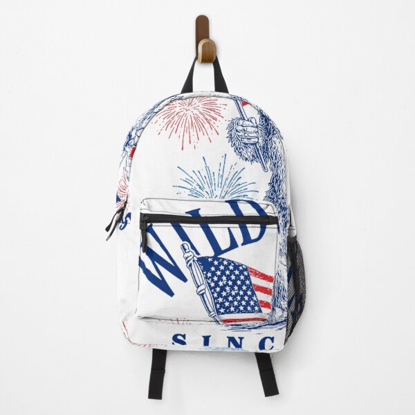 Item preview, patriotic bigfoot wild and free since 1776 designed and sold by CAnastazyshop.