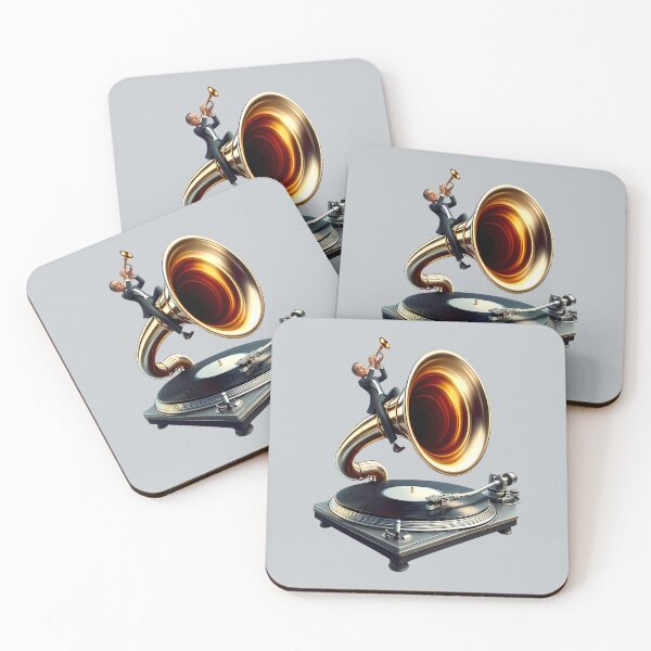 Item preview, Jazz Turntable   - World Music Day designed and sold by Art-Arcade6.