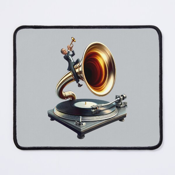 Item preview, Jazz Turntable - World Music Day designed and sold by Art-Arcade6.