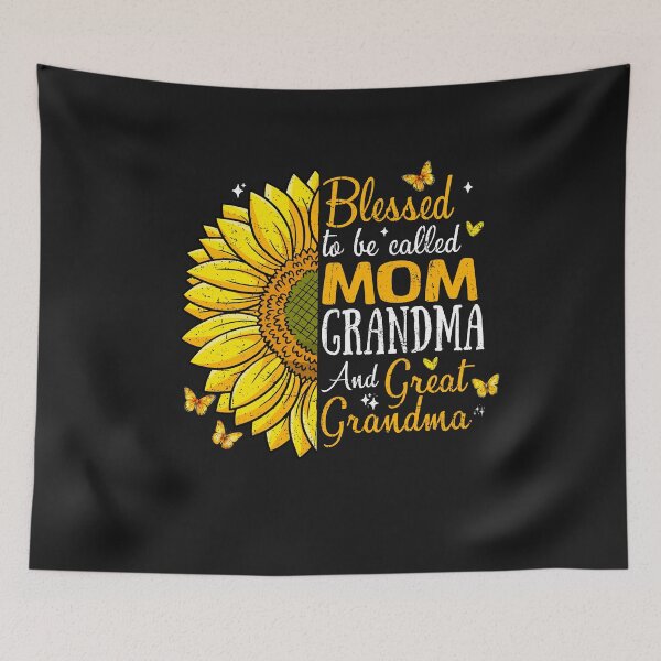 Item preview, Blessed To Be Called Mom Grandma Great Grandma Mother's Day  designed and sold by Prof4Artist.