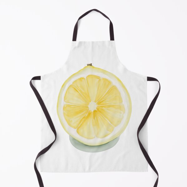 Item preview, Lemon Slice Yellow Citrus Fruit Illustration designed and sold by bosamji.