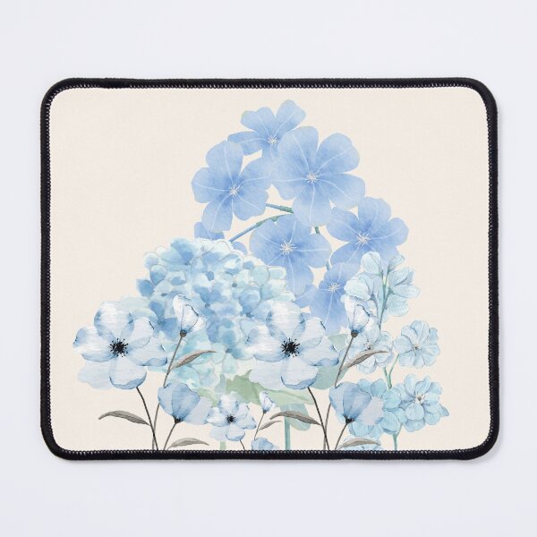Item preview, Light Blue Floral Design designed and sold by icreativestudio.