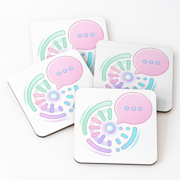 Item preview, Typing... Forever — The Silent Reply Aesthetic Sticker designed and sold by CuteRage.