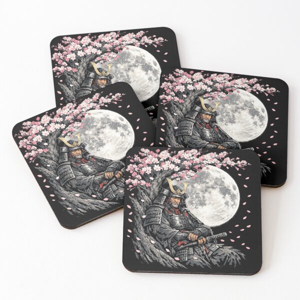 Item preview, Ronin Resting Under Blooming Cherry Blossoms designed and sold by Miedziakshop.