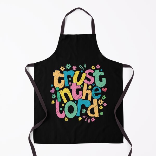 Item preview, Trust in the Lord – Colorful Christian Typography designed and sold by Verse & Vibes.